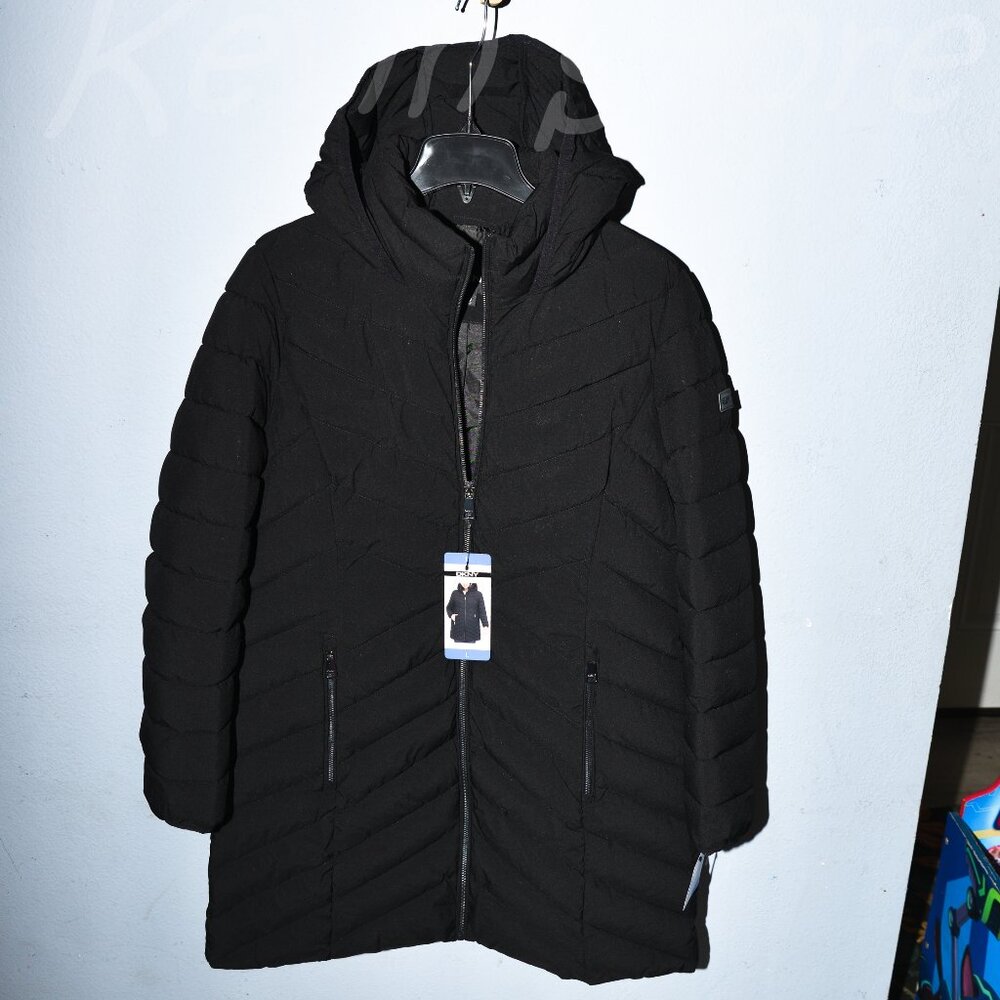 DKNY Women's Stretch Walker Coat